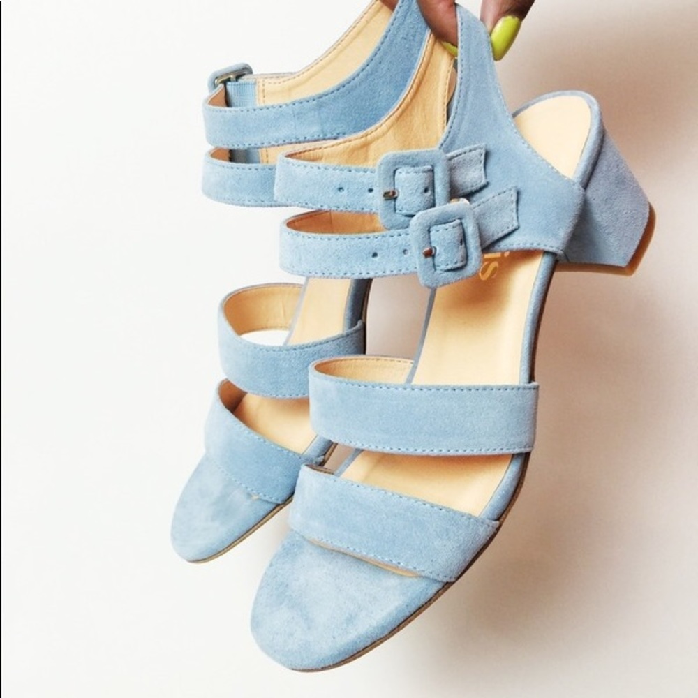 Marais USA Sky Blue Jardin Heel Size 37.5